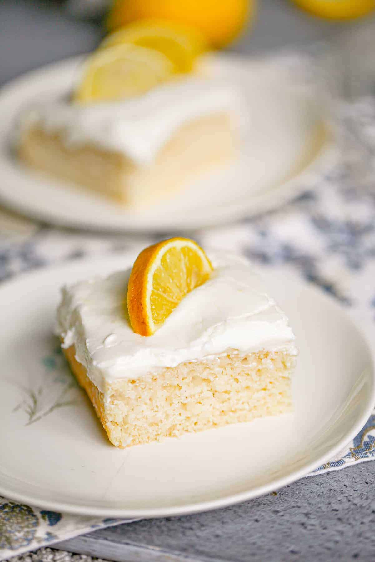 Lemon Cream Cheese Blondies dessert recipe