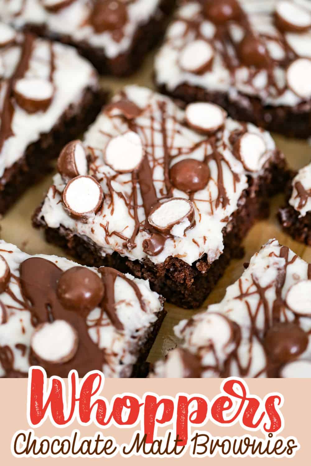 Whoppers Malt Brownies