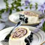 Blueberry Elderberry Cake Roll - It's Luscious!