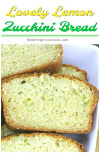 Lovely Lemon Zucchini Bread