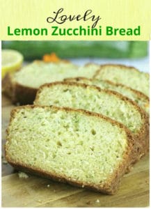 Lovely Lemon Zucchini Bread