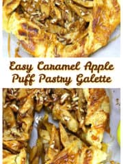 Easy Caramel Apple Galette