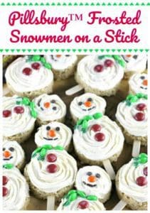 how to make snowman treats