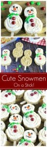 how to make snowman treats