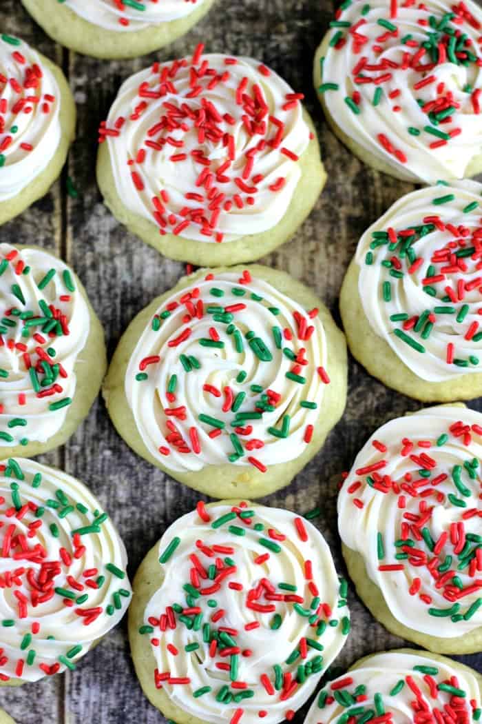 Best Soft Sour Cream Cookies with Buttercream Frosting