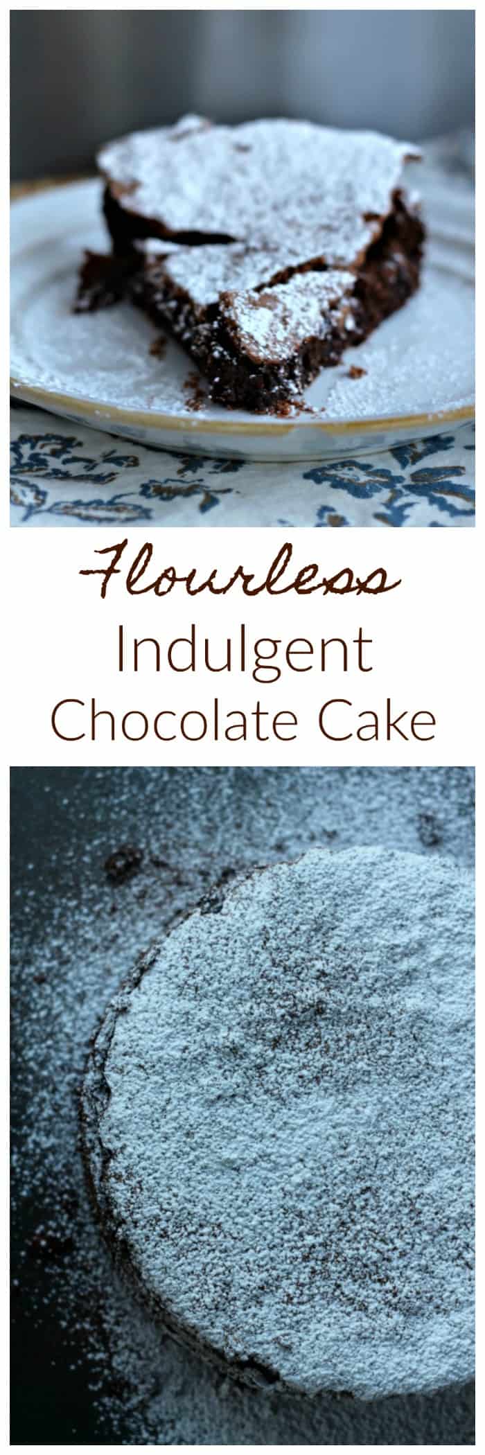 Flourless Indulgent Chocolate Explosion Cake