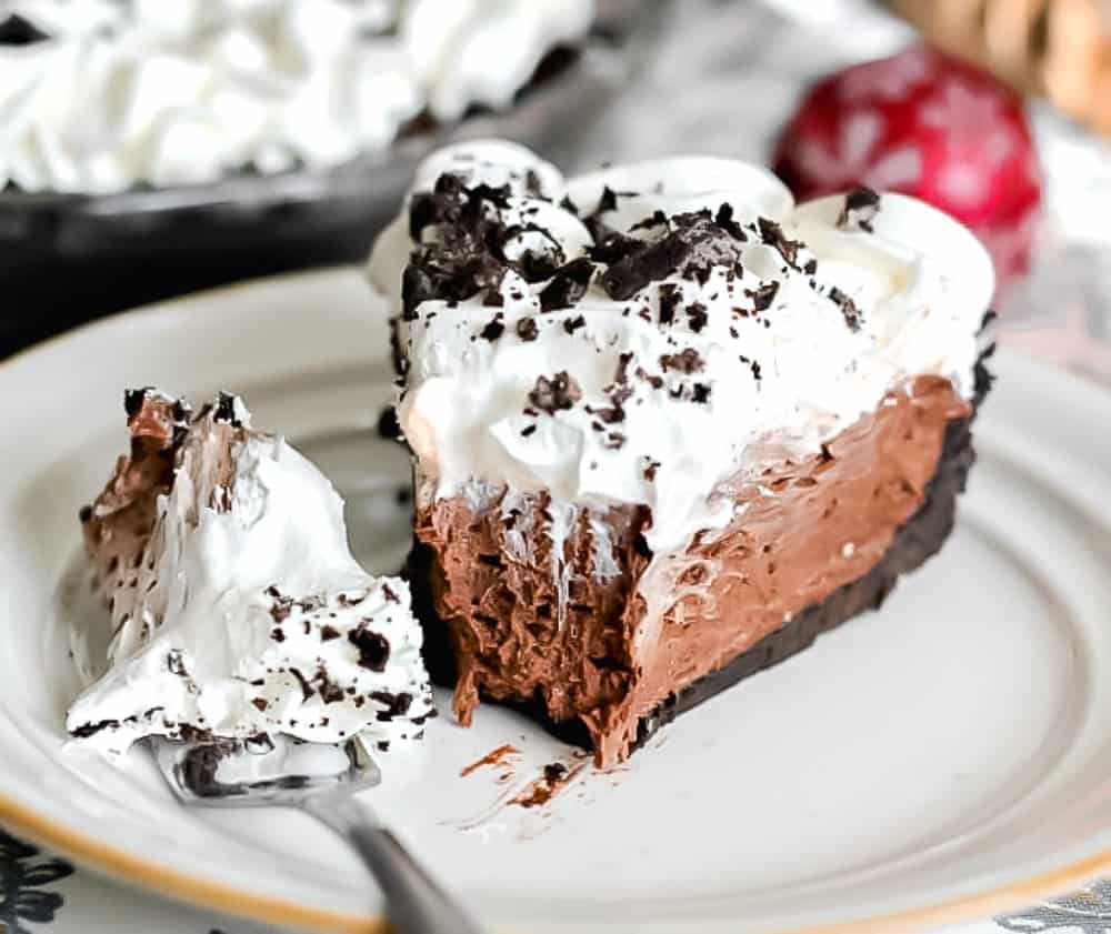 easy chocolate cream pie oreo crust