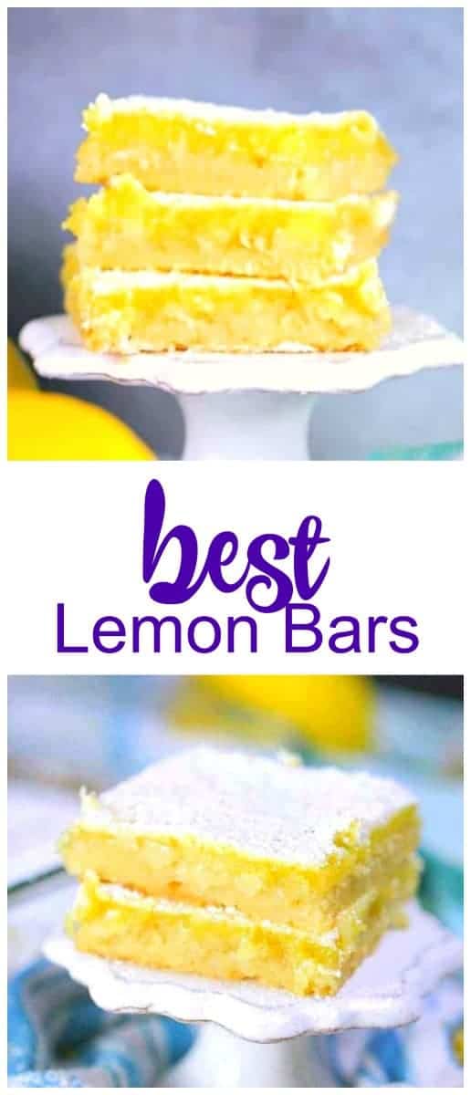 Best Lemon Bars - The Baking ChocolaTess