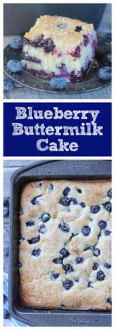 Buttermilk Blueberry Explosion Cake