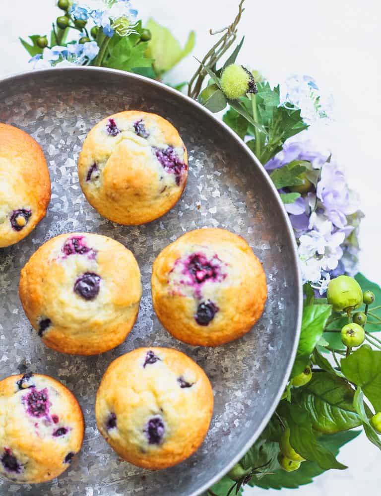 Blueberry & Blackberry Muffins @ The Baking ChocolaTess