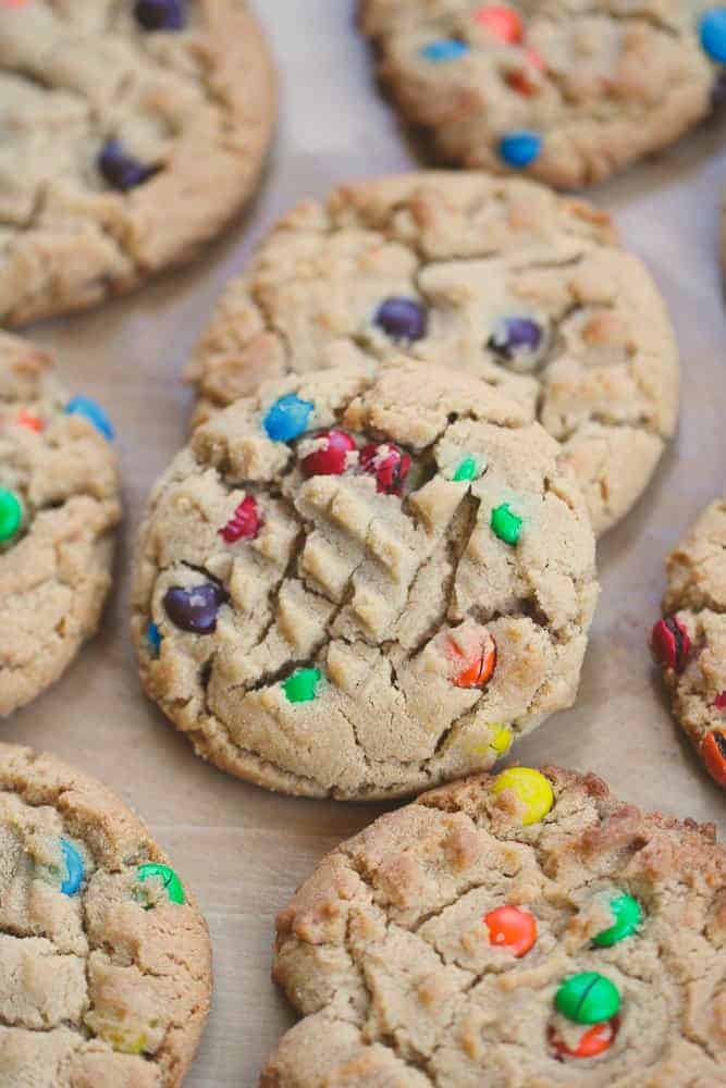 'Can't Eat Just One' Peanut Butter M&M Cookies