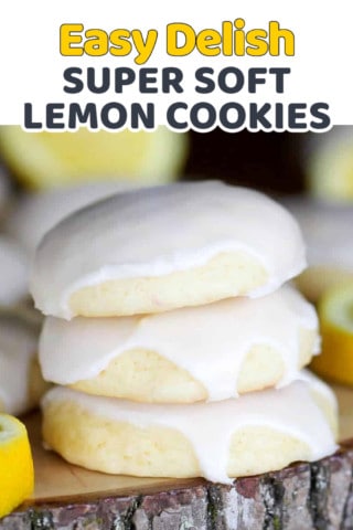 Super Soft Lemon Glazed Cookies