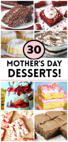 Mother's Day Desserts