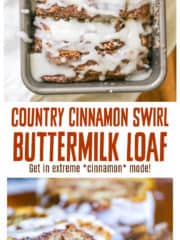 Country Cinnamon Swirl Buttermilk Loaf