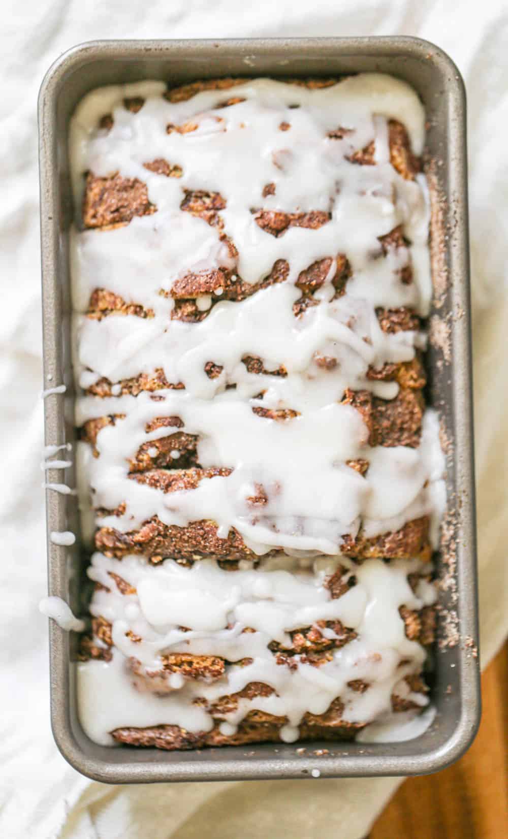 Country Cinnamon Swirl Buttermilk Loaf quick bread recipe