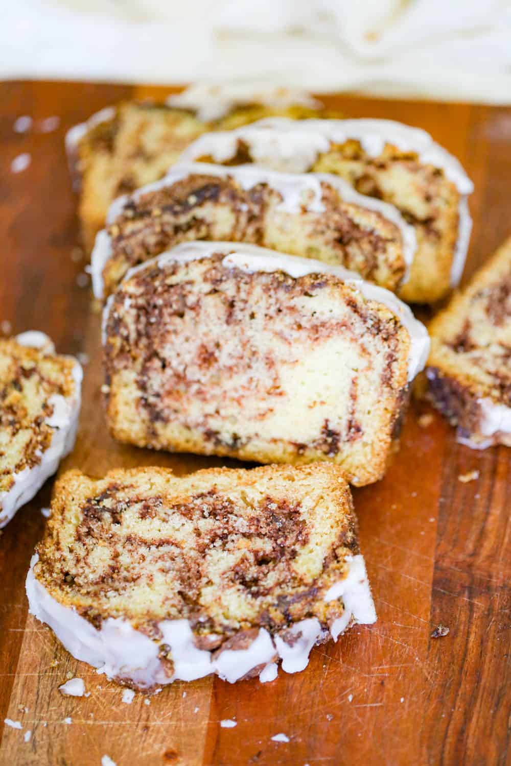 Country Cinnamon Swirl Buttermilk Loaf quick bread recipe