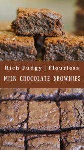 Rich Fudgy gluten free Brownies