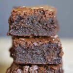 Rich Fudgy Flourless Brownies {GF}