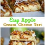 Easy Apple Cream Cheese Tart