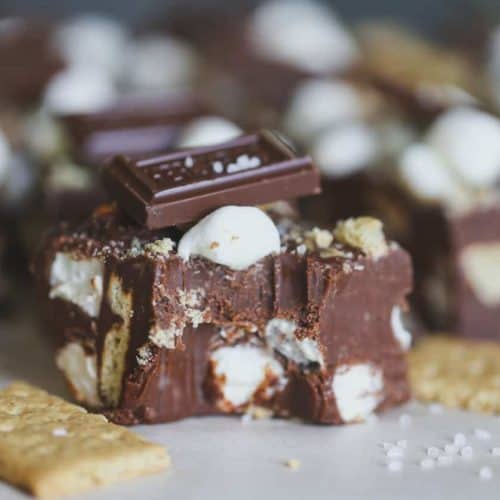 Easy S'mores Fudge