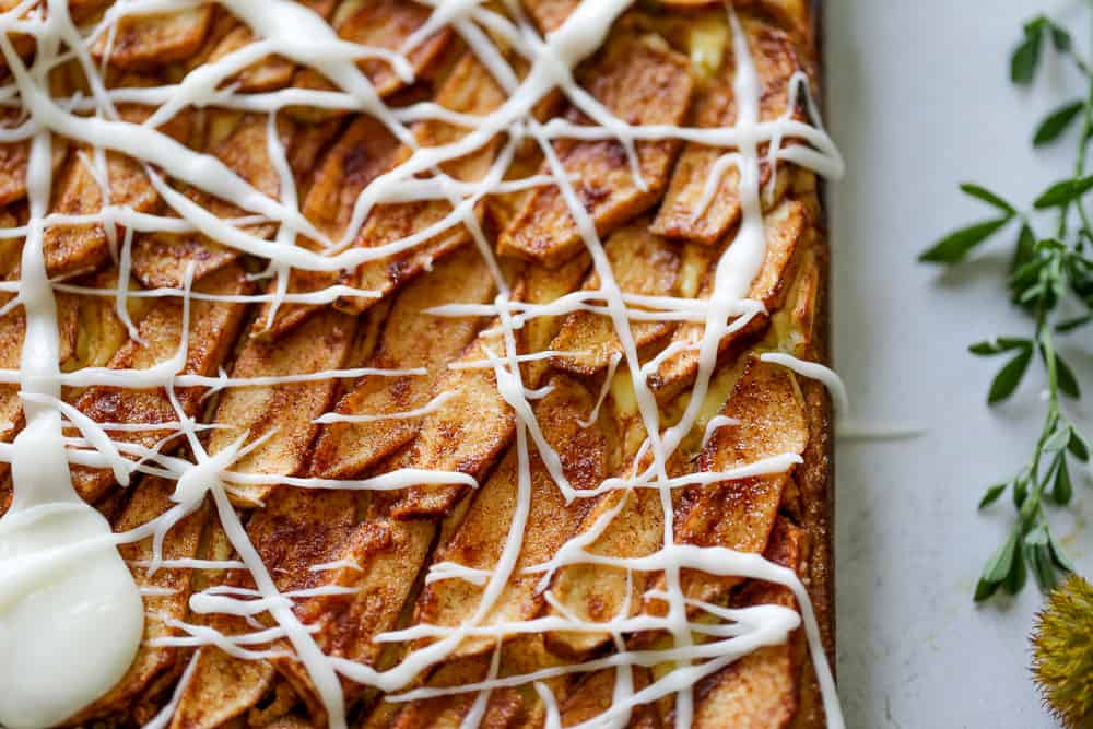 Easy Apple Cream Cheese Tart dessert recipe 