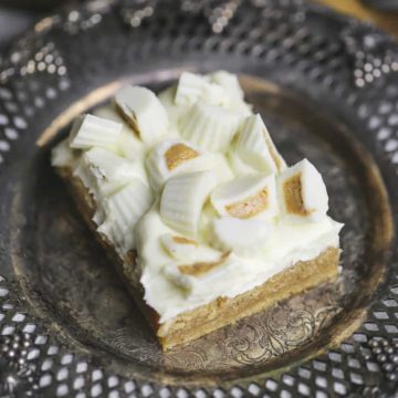 White Chocolate Peanut Butter Bars