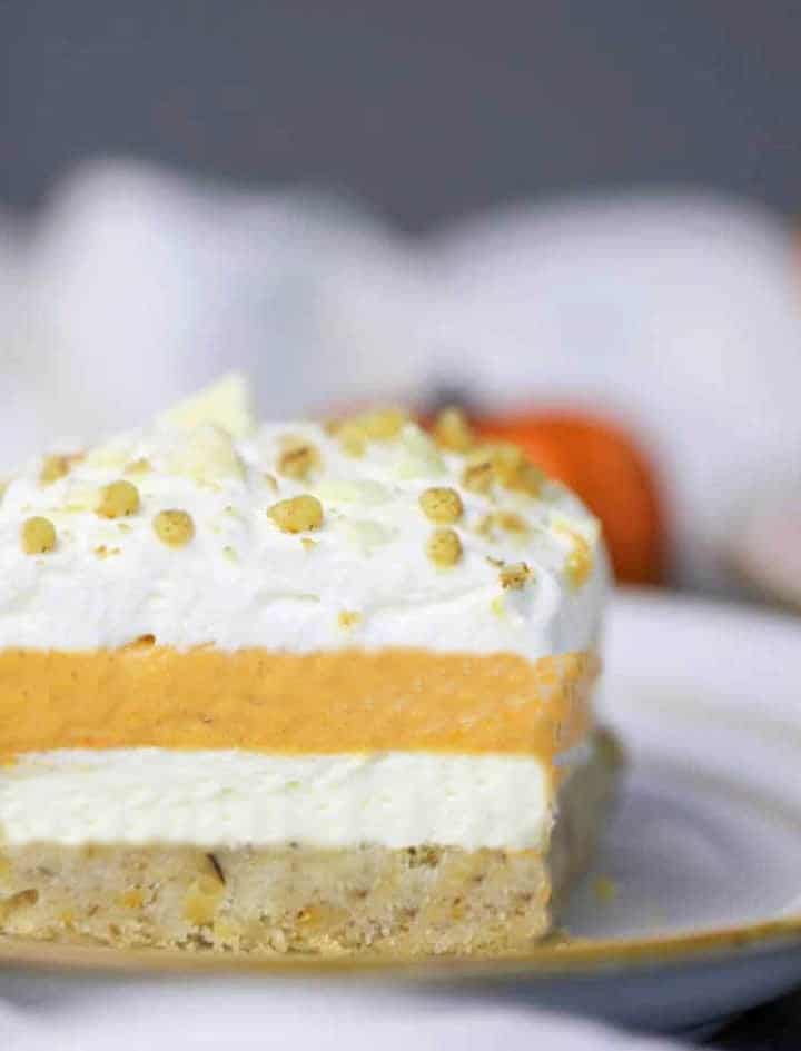 easy pumpkin lasagna dessert recipe layered