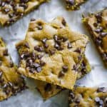 Sheet Pan Pumpkin Chocolate Chip Cookie Bars