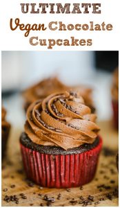 Ultimate Vegan Chocolate Cupcakes