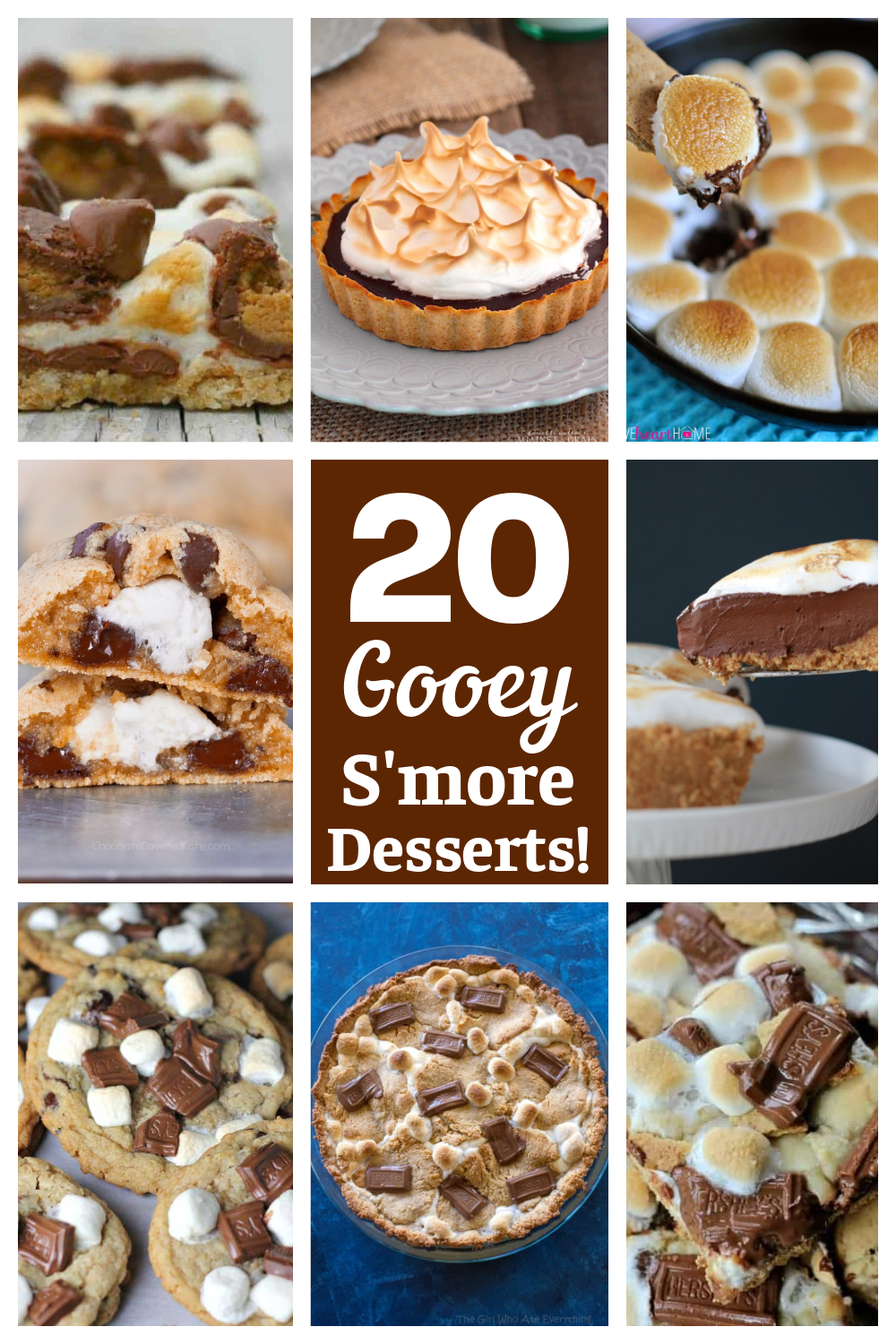 20 Gooey Chocolatey S'more Desserts