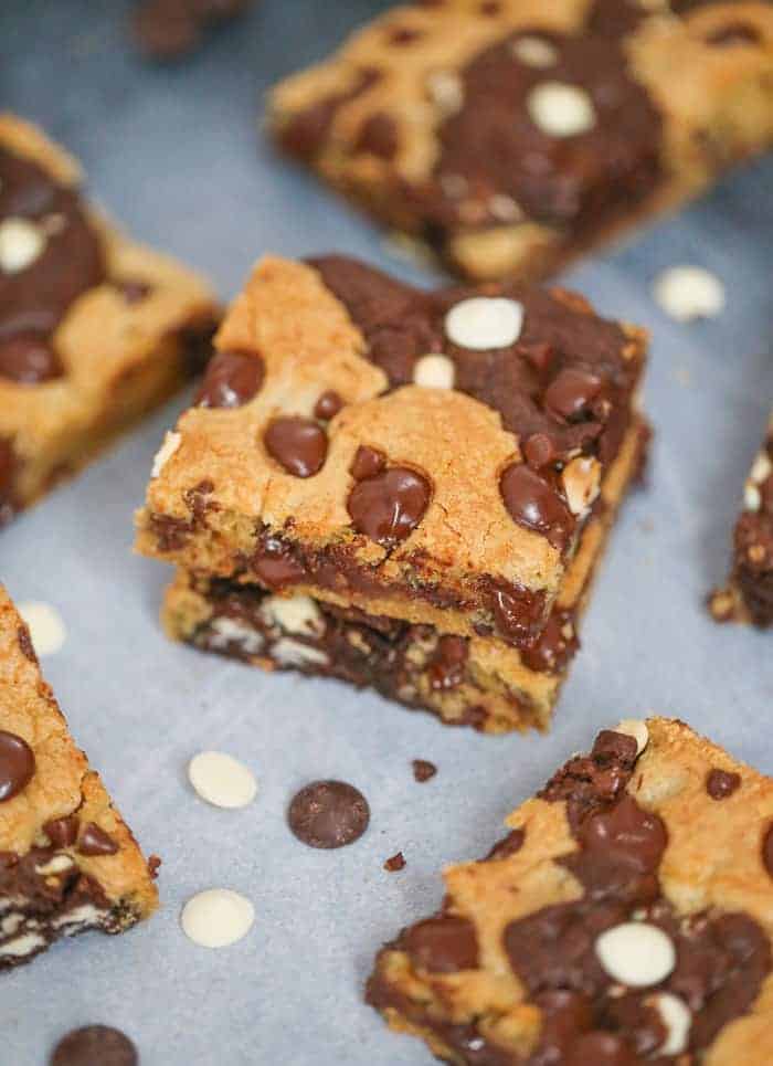 brownie cookie bars