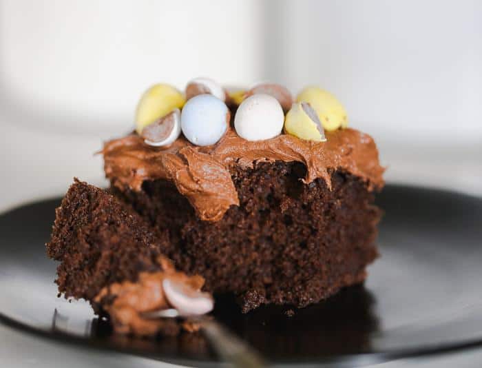 easter chocolate cake