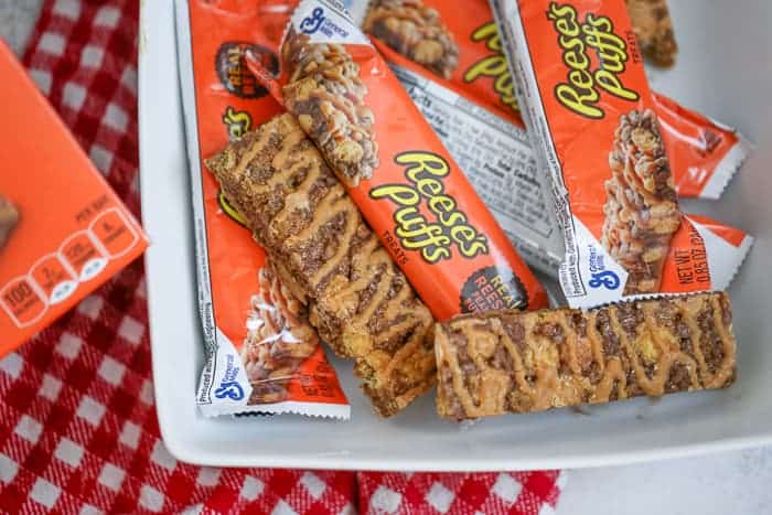 ice cream came with cereal reese's puffs treats recipe 