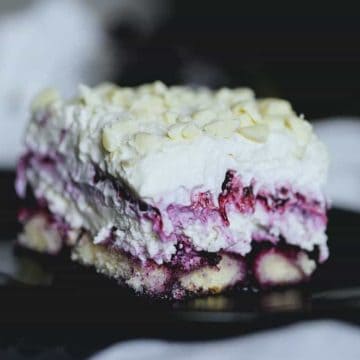 Blueberry Cream Cheesecake Lasagna