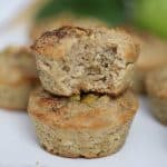 low carb apple muffins
