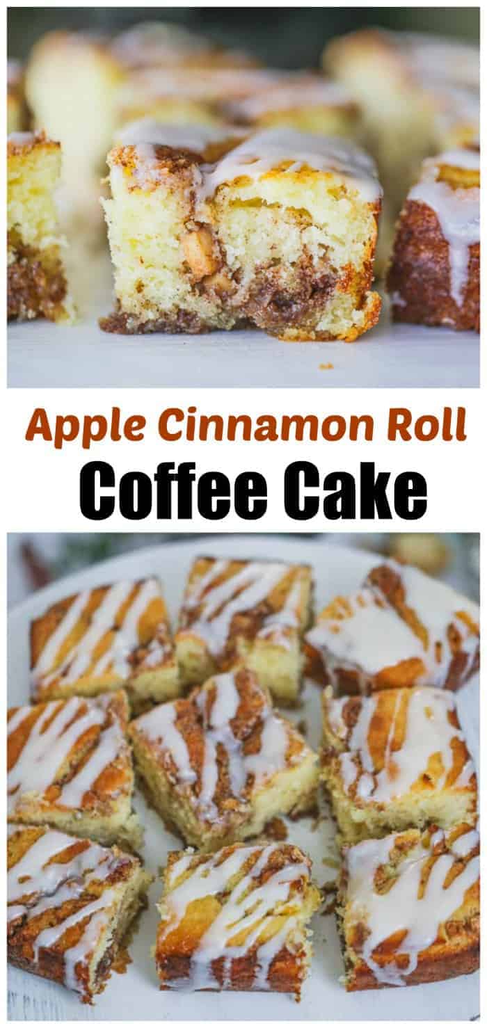 Apple Cinnamon Roll Coffee Cake
