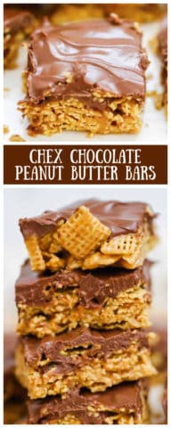 Chex Chocolate Peanut Butter Bars