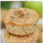 Cinnamon Apple Muffins - GF, Keto | Low-Carb, Sugar-Free