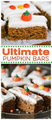 Ultimate Pumpkin Bars