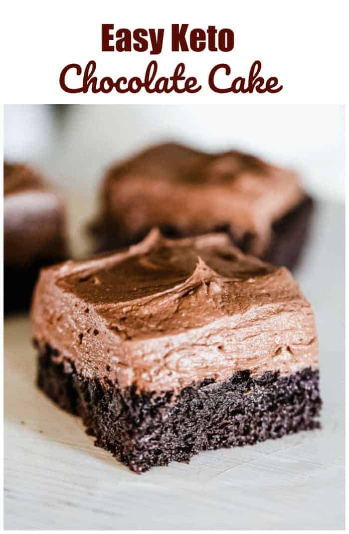 Easy Keto Chocolate Cake