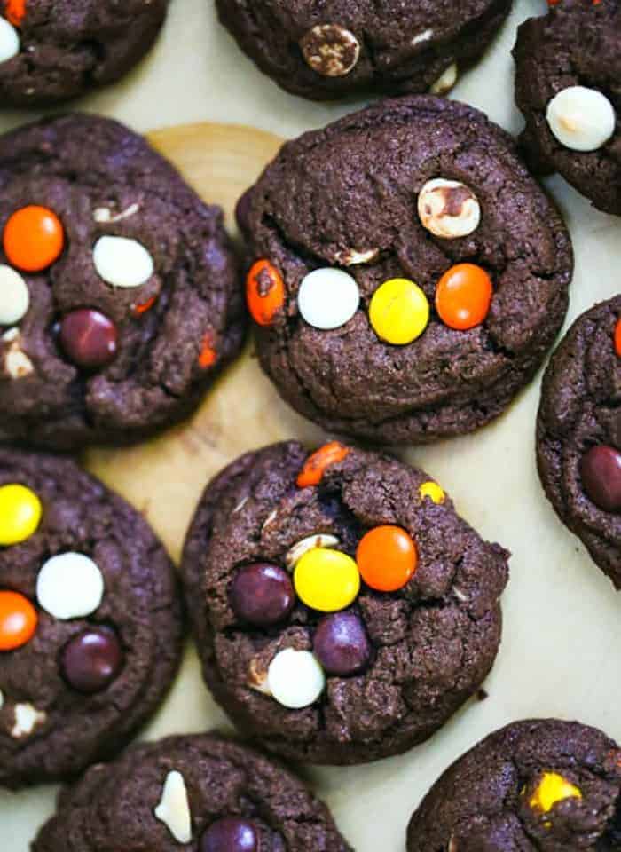 Reese’s Chocolate Fudge Cookies