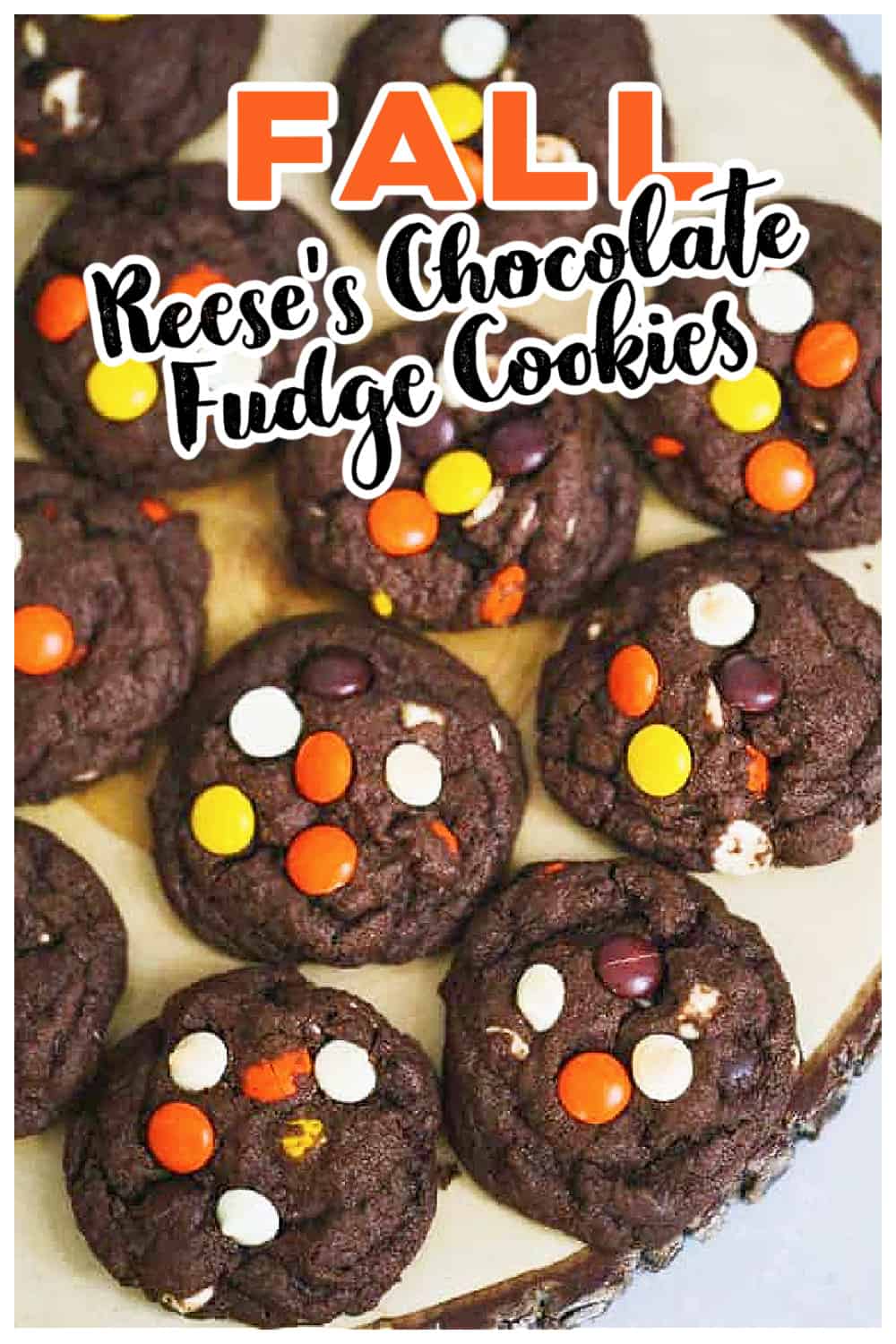 Reese's Chocolate Fudge Cookies