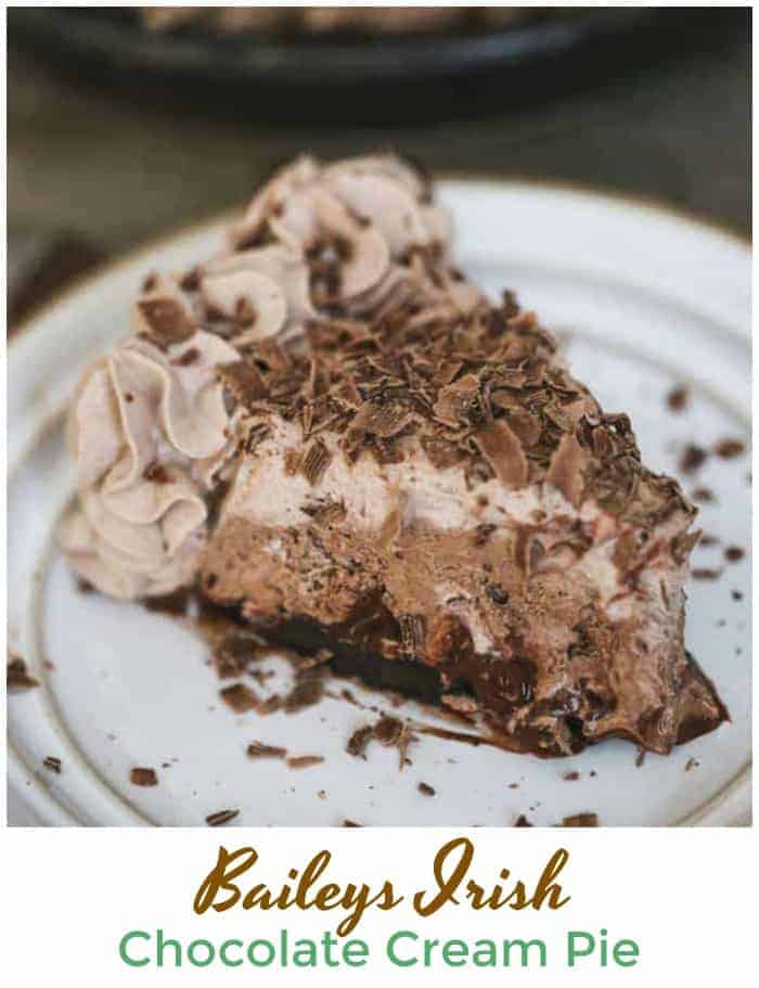 Ultimate Baileys Chocolate Pie @ The Baking ChocolaTess