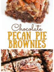 Chocolate Pecan Pie Brownies