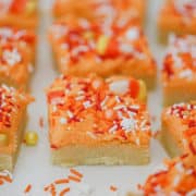 Harvest Frosted Sugar Cookie Bars