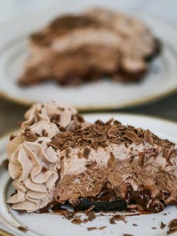 Ultimate Bailey's Chocolate Cream Pie