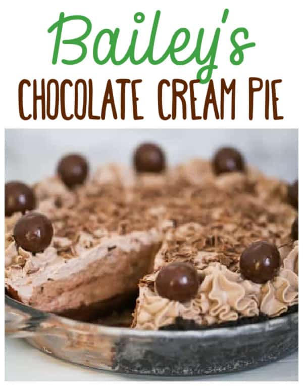 Ultimate Baileys Chocolate Cream Pie