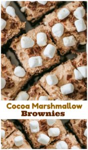 Cocoa Marshmallow Brownies - GF option