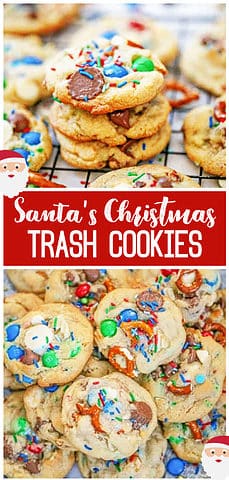 Santa's Christmas Trash Cookies