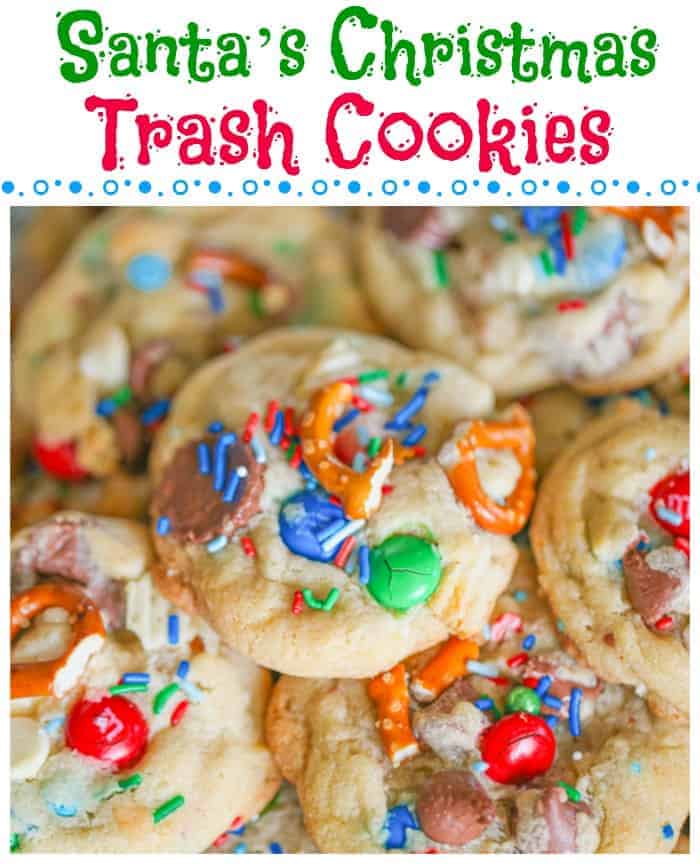 christmas trash cookies